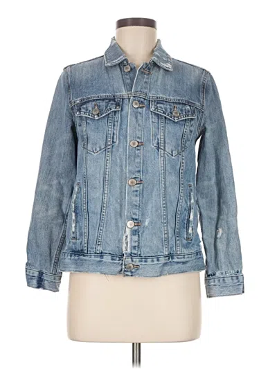 Pre-owned Lucky Brand Denim Jacket In Blue