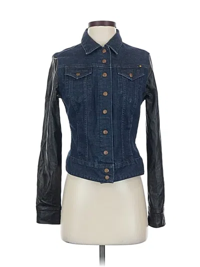 Pre-owned Lucky Brand Denim Jacket In Blue