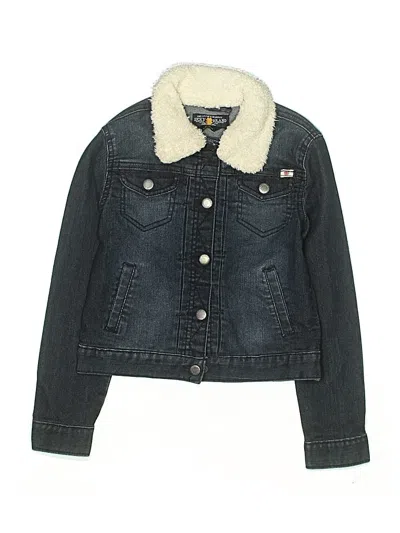 Pre-owned Lucky Brand Kids' Denim Jacket In Blue