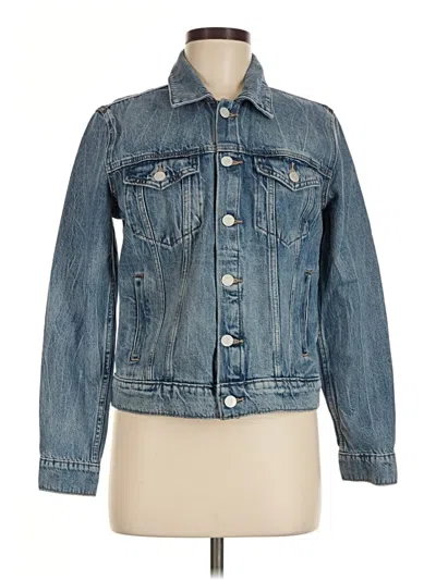 Pre-owned Lucky Brand Denim Jacket In Blue