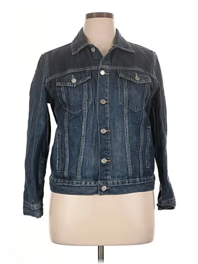 Pre-owned Lucky Brand Denim Jacket In Blue