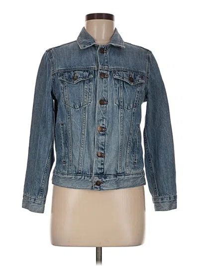 Pre-owned Lucky Brand Denim Jacket In Blue