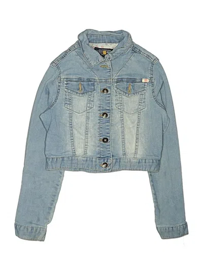 Pre-owned Lucky Brand Kids' Denim Jacket In Blue