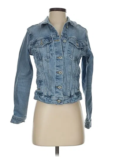 Pre-owned Lucky Brand Denim Jacket In Blue