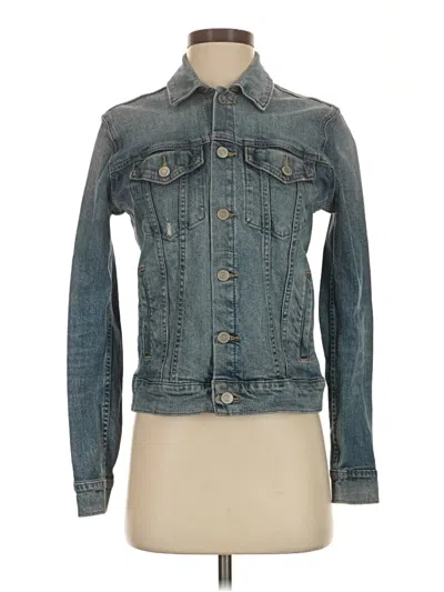 Pre-owned Lucky Brand Denim Jacket In Blue