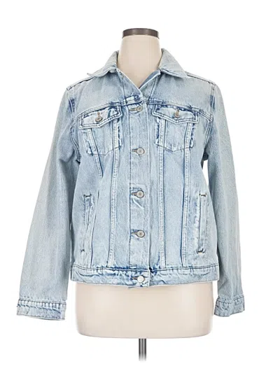 Pre-owned Lucky Brand Denim Jacket In Blue