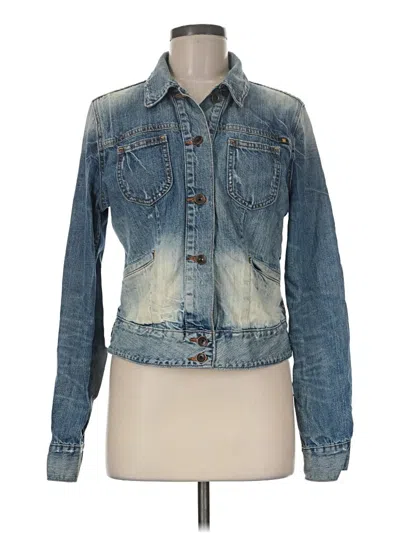 Pre-owned Lucky Brand Denim Jacket In Blue