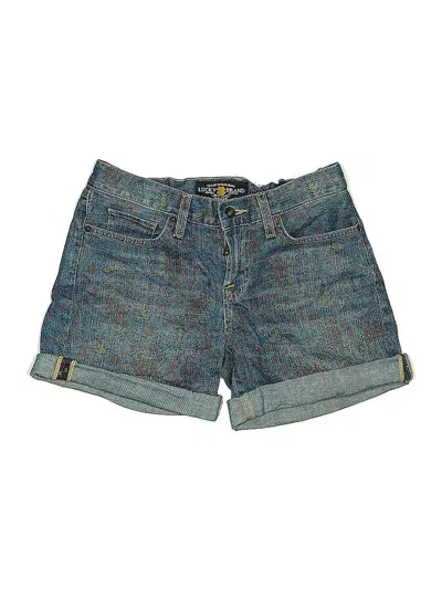 Pre-owned Lucky Brand Denim Shorts In Blue