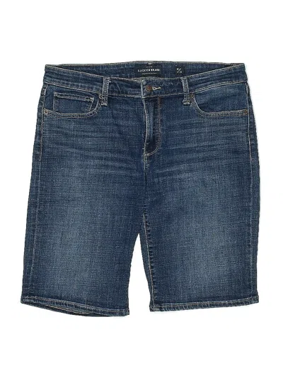 Pre-owned Lucky Brand Denim Shorts In Blue