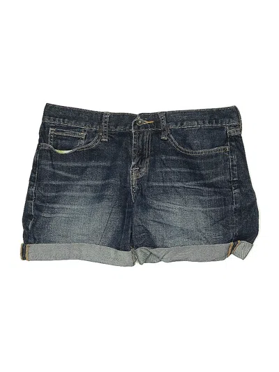Pre-owned Lucky Brand Denim Shorts In Blue