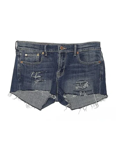 Pre-owned Lucky Brand Denim Shorts In Blue