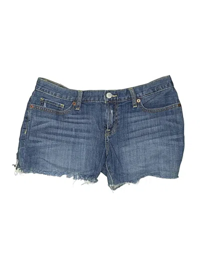 Pre-owned Lucky Brand Denim Shorts In Blue