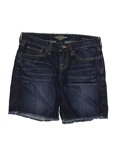 Pre-owned Lucky Brand Denim Shorts In Blue