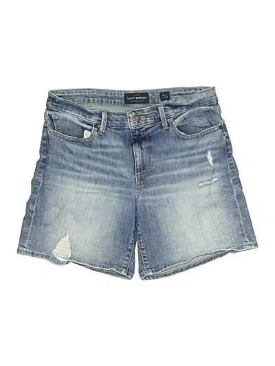 Pre-owned Lucky Brand Denim Shorts In Blue
