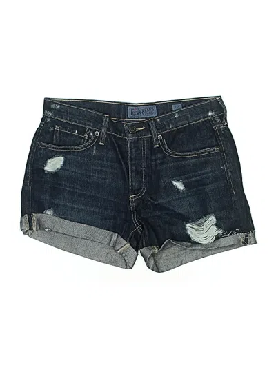 Pre-owned Lucky Brand Denim Shorts In Blue