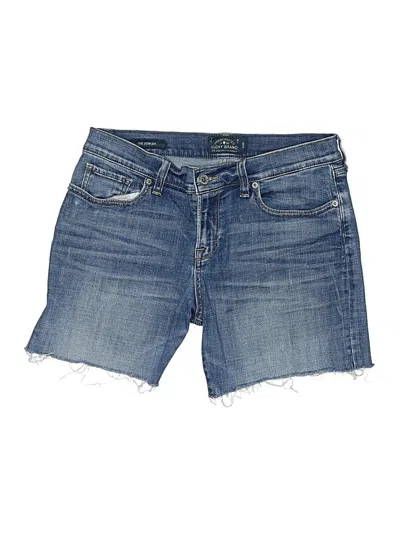 Pre-owned Lucky Brand Denim Shorts In Blue