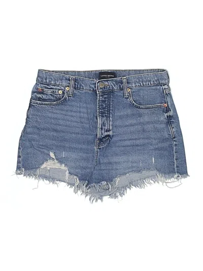 Pre-owned Lucky Brand Denim Shorts In Blue
