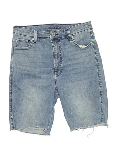 Pre-owned Lucky Brand Denim Shorts In Blue