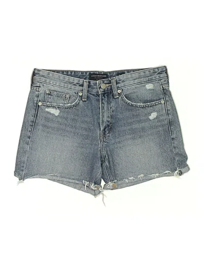 Pre-owned Lucky Brand Denim Shorts In Blue