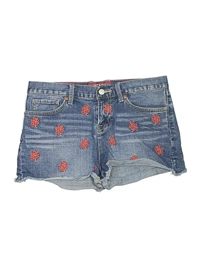 Pre-owned Lucky Brand Denim Shorts In Blue