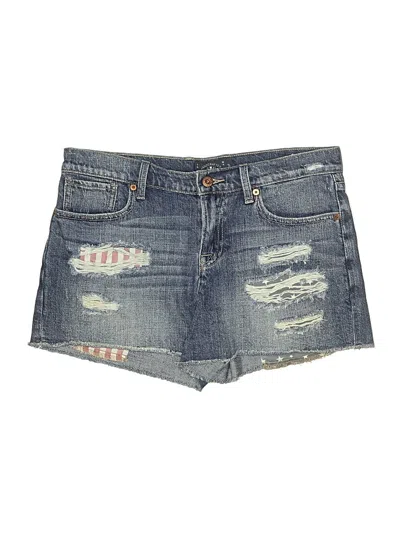Pre-owned Lucky Brand Denim Shorts In Blue