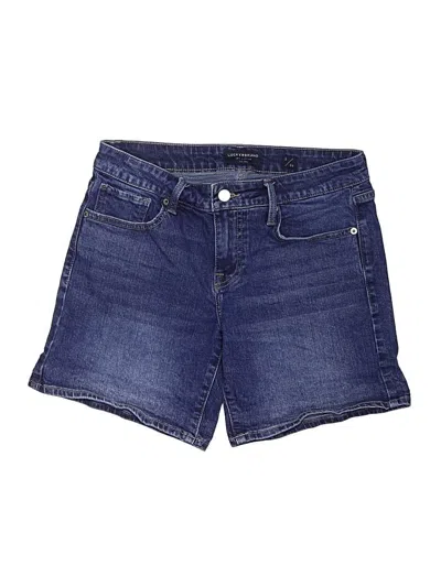 Pre-owned Lucky Brand Denim Shorts In Blue