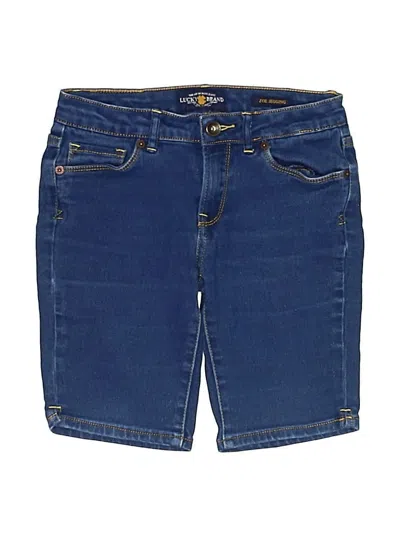 Pre-owned Lucky Brand Kids' Denim Shorts In Blue