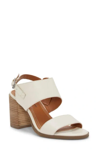 Lucky Brand Dinzin Ankle Cuff Sandal In Tusk Leather