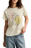 LUCKY BRAND LUCKY BRAND EL SOL BOYFRIEND EMBROIDERED T-SHIRT