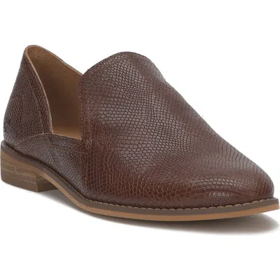 Lucky Brand Ellopy Flat In Brown
