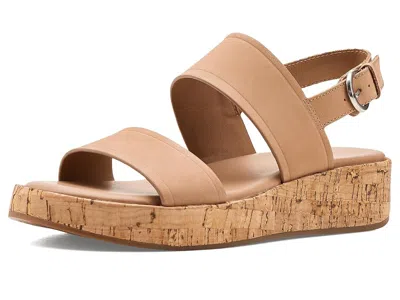 Lucky Brand Elsie Platform Wedge In Brown
