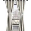 Lucky Brand Ember Thermal Set Of 2 Curtain Panels In Linen Beige