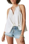 LUCKY BRAND EMBROIDERED SWING TANK