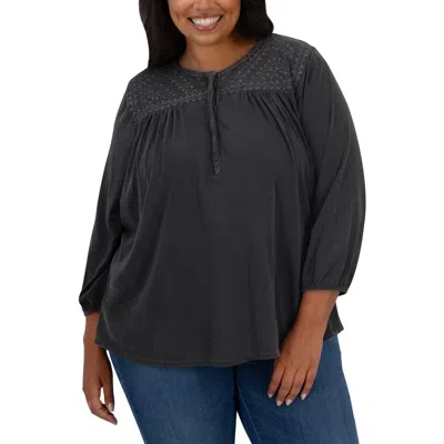 Lucky Brand Embroidered Top
