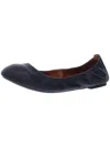 Lucky Brand Emmie Womens Leather Ballet Flats In Multi