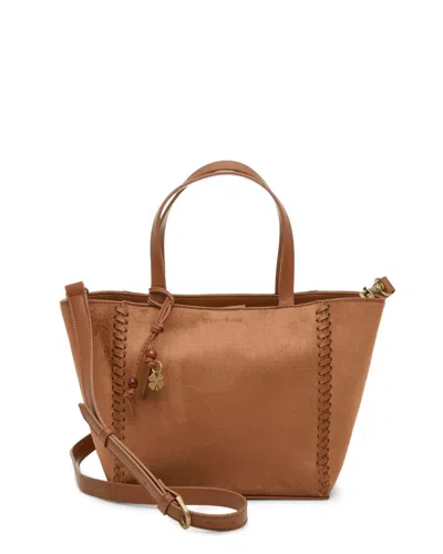 Lucky Brand Enna Vegan Leather Tote In Brown