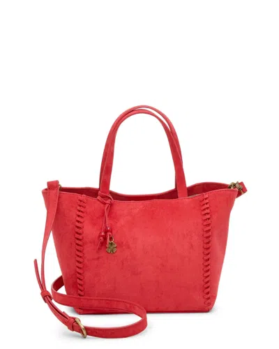 Lucky Brand Enna Vegan Leather Tote In Red