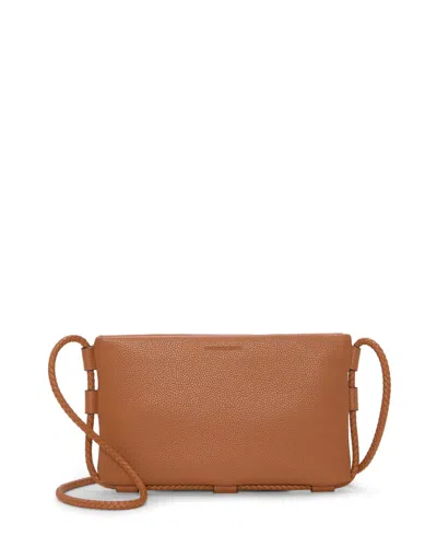 Lucky Brand Ezri Vegan Crossbody In Brown