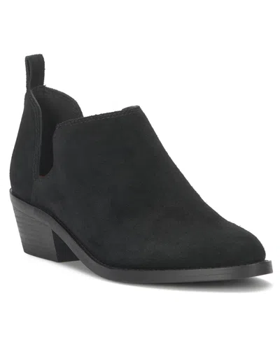 Lucky Brand Fayth Ankle Booties In Black