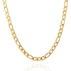 Lucky Brand Figaro Chain Necklace In Gold