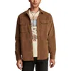 Lucky Brand Finewale Corduroy Workshirt In Kangaroo