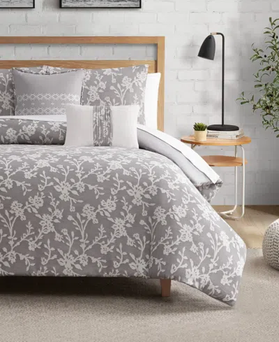 Lucky Brand Fiora Floral 5-pc. Comforter Set, Full/queen