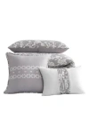 Lucky Brand Fiora Floral Comforter Set In Grey Floral
