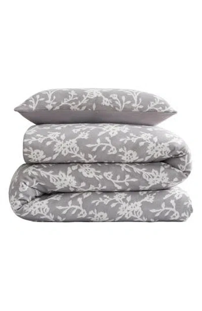 Lucky Brand Fiora Floral Comforter Set In Grey Floral