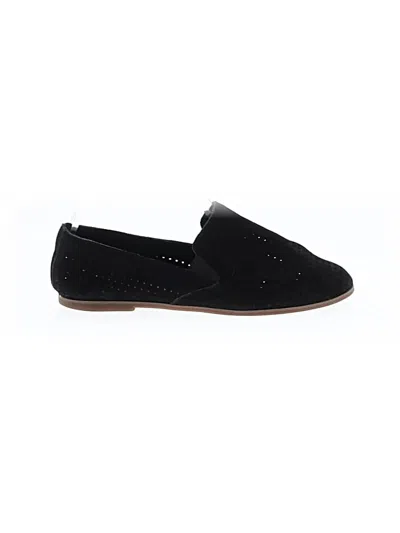 Pre-owned Lucky Brand Flats In Black