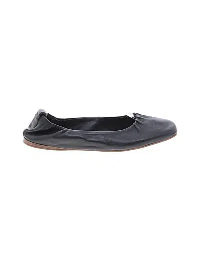 Pre-owned Lucky Brand Flats In Black