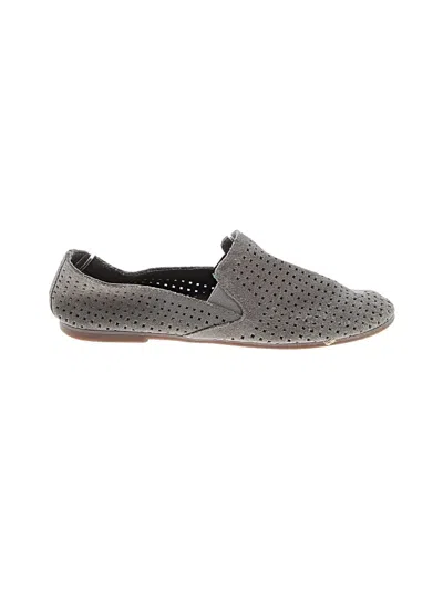 Pre-owned Lucky Brand Flats In Gray