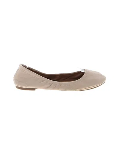 Pre-owned Lucky Brand Flats In Ivory