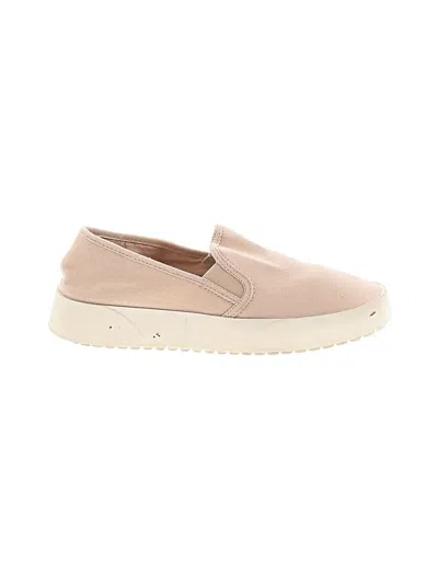 Pre-owned Lucky Brand Flats In Tan