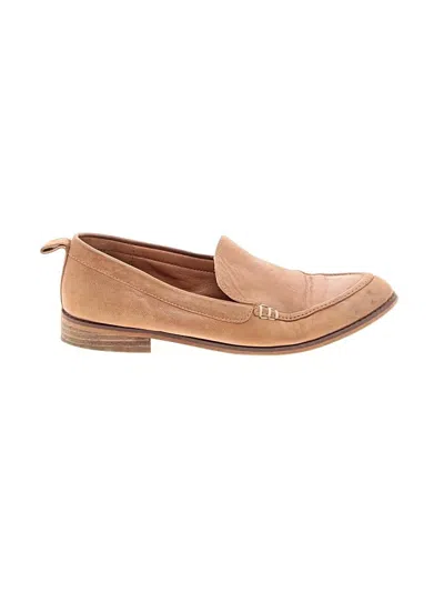 Pre-owned Lucky Brand Flats In Tan